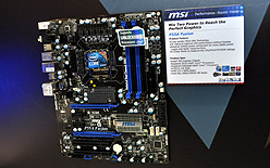画像集#005のサムネイル/［COMPUTEX］未発表の「GeForce GTX 460M」から掃除機（！）まで多彩な取り揃え。MSIブースレポート