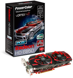 画像ギャラリー No.002のサムネイル画像 / HD 6870 2基搭載のPowerColor製カード発売。GTX 590比最大36%高速!?