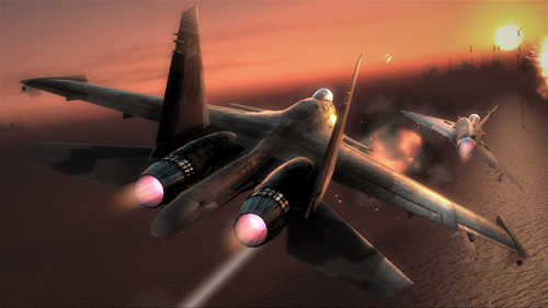 画像ギャラリー No.001のサムネイル画像 / 「Tom Clancy's H.A.W.X. 2」,発売直前先行体験会が秋葉原のメッセサンオー本店で開催。予約者へのプレゼントもあり