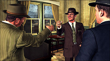 画像ギャラリー No.007のサムネイル画像 / 「L.A.ノワール」の最新ゲーム情報公開。実在の「赤い口紅」殺人事件をモチーフにした謎に挑む,ロサンゼルス市警の男達