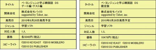 ���������꡼ No.003�Υ���ͥ������ / �֥ڡ���󥸥��ȳؤִڹ��DS�ץǡ����ԡ��ƥ����Ԥ�8��26��ȯ��