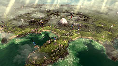 画像ギャラリー No.009のサムネイル画像 / 「Shogun 2: Total War」の最新スクリーンショットが公開。ああ,絶景なるかな富士の山