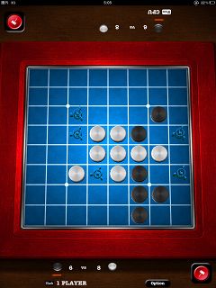 画像ギャラリー No.002のサムネイル画像 / iPadでド派手なリバーシを楽しもう。「ホットリバーシHD」6月中発売