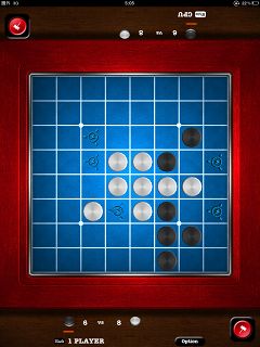 画像ギャラリー No.005のサムネイル画像 / iPadでド派手なリバーシを楽しもう。「ホットリバーシHD」6月中発売