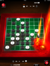 画像ギャラリー No.006のサムネイル画像 / コマが火を噴く過激なリバーシ。iPad「ホットリバーシHD」明日発売