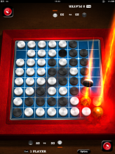 画像ギャラリー No.009のサムネイル画像 / コマが火を噴く過激なリバーシ。iPad「ホットリバーシHD」明日発売