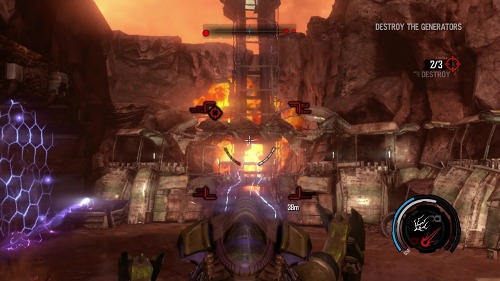 画像ギャラリー No.001のサムネイル画像 / とにかく派手!「レッドファクション:アルマゲドン」,武器や搭乗兵器でオブジェクトを壊しまくるシーンを収めたプレイムービー公開