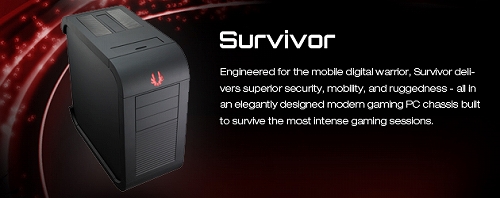 画像ギャラリー No.001のサムネイル画像 / BitFenixのゲーマー向けPCケース第2弾「Survivor」12月上旬発売