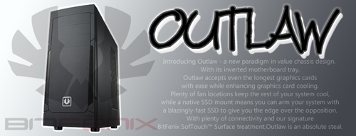 画像ギャラリー No.001のサムネイル画像 / CPUが下部に配置される「マザー倒立構造」を採用したBitFenix製PCケース