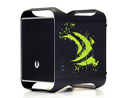 画像集#003のサムネイル/BitFenix製のゲーマー向けキューブ型PCケースにNVIDIAコラボモデル