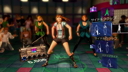 画像ギャラリー No.016のサムネイル画像 / レディー・ガガやカイリー・ミノーグなど32曲のヒットソングで,ダンサー気分が手軽に味わえる「Dance Central」を遊んでみた