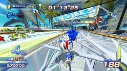 画像ギャラリー No.003のサムネイル画像 / 二人の息を合わせよう。「ソニック フリーライダーズ」,対戦モード「タッグレース」の概要などをスクリーンショットと共に紹介