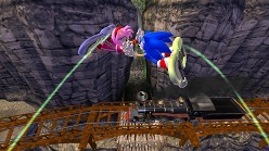 画像ギャラリー No.009のサムネイル画像 / 二人の息を合わせよう。「ソニック フリーライダーズ」,対戦モード「タッグレース」の概要などをスクリーンショットと共に紹介