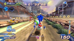 画像ギャラリー No.024のサムネイル画像 / 二人の息を合わせよう。「ソニック フリーライダーズ」,対戦モード「タッグレース」の概要などをスクリーンショットと共に紹介