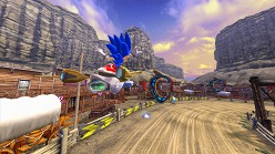 画像ギャラリー No.025のサムネイル画像 / 二人の息を合わせよう。「ソニック フリーライダーズ」,対戦モード「タッグレース」の概要などをスクリーンショットと共に紹介