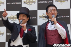 画像ギャラリー No.010のサムネイル画像 / 「キングダムハーツ Re:コーデッド」発売を記念してソラ達の巨大オブジェがイクスピアリに登場。除幕式にスクエニ橋本氏,小倉優子さん,アメリカザリガニが出演