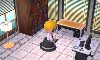 画像ギャラリー No.002のサムネイル画像 / 「とびだせ どうぶつの森」,追加配信アイテム「なかおれぼうのイス」「スコットランドのぼうし」が2月15日より配信