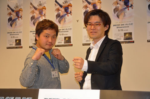 画像ギャラリー No.014のサムネイル画像 / 「DEAD OR ALIVE Dimensions」先行体験会でプロデューサーの早矢仕洋介氏とディレクターの新堀洋平氏に,5年振りのシリーズ最新作についてインタビュー