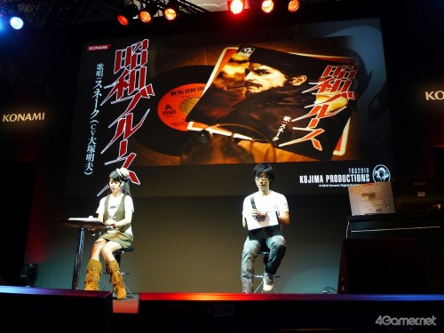 画像集#005のサムネイル/［TGS 2010］ニンテンドー3DS版メタルギアのタイトルは「スネークイーター」に。KONAMI小島秀夫監督が出ずっぱりでトークを繰り広げた「Kojima Productions Special Stage」開催