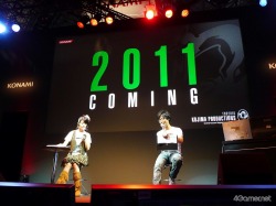 画像集#009のサムネイル/［TGS 2010］ニンテンドー3DS版メタルギアのタイトルは「スネークイーター」に。KONAMI小島秀夫監督が出ずっぱりでトークを繰り広げた「Kojima Productions Special Stage」開催