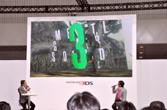 画像集#004のサムネイル/「メタルギア ソリッド スネークイーター」のプレゼンテーションレポート。「3D立体視で表現するだけでなく，ゲームへの落とし込みが重要」