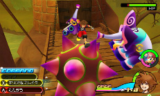 画像ギャラリー No.008のサムネイル画像 / 「KINGDOM HEARTS 3D」,魔法使いのミッキーが待つワールド「シンフォニー・オブ・ソーサリー」を紹介。敵にも味方にもなるドリームイーターの続報も