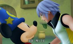 画像ギャラリー No.032のサムネイル画像 / 「KINGDOM HEARTS 3D」,魔法使いのミッキーが待つワールド「シンフォニー・オブ・ソーサリー」を紹介。敵にも味方にもなるドリームイーターの続報も