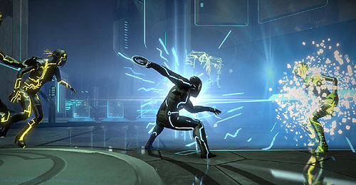 画像ギャラリー No.002のサムネイル画像 / 「Tron Evolution」のゲームプレイを紹介する最新ムービーが公開。映画版のクリップやハリウッドスターのコメントも必見