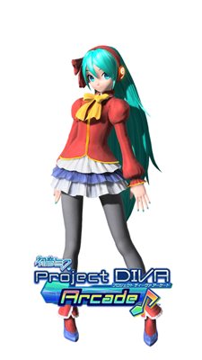 ꡼ No.001Υͥ / ֽ鲻ߥ Project DIVA ArcadeС󥢥åפ»ܤVer.A REVISION1פβư򳫻