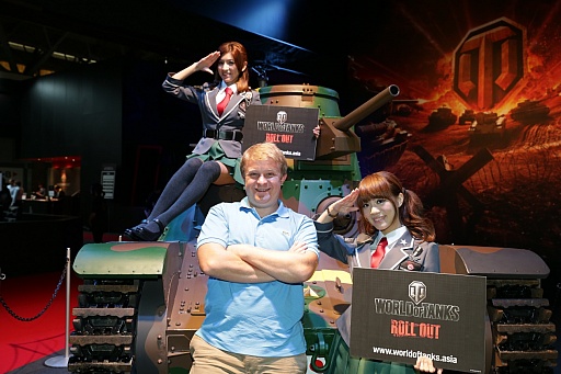꡼ No.013Υͥ / TGS 2013ϡWorld of TanksפǤˤȥ󥿡ƥξΩܻؤWargamingCEO󥿥ӥ塼