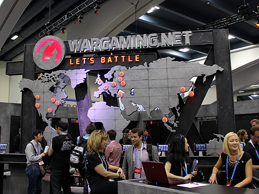 ꡼ No.049Υͥ / GDC 2014ϡWorld of Tanksפ2014ǯ礭Ѥ롣GDC 2014˥֡򹽤Wargaming.netǡƱҤκǿåƤ