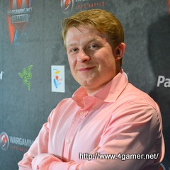 画像集#002のサムネイル/「World of Tanks」世界大会の会場でWargaming.netのVictor Kislyi氏とMohamed Fadl氏にインタビュー