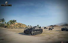 画像集#010のサムネイル/「World of Tanks」,アップデート9.2で4輌の戦車のグラフィックスがより美しく。新マップ「炎の最前線」も登場