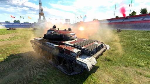 画像ギャラリー No.003のサムネイル画像 / 「World of Tanks」3対3のサッカーゲーム「Tank Football2016モード」が6月10日に開催
