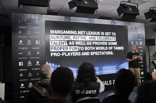画像ギャラリー No.005のサムネイル画像 / 「World of Tanks」の世界大会決勝戦,The Grand Finals 2017のプレスカンファレンスをレポート。9.19アップデートでランク戦が実装