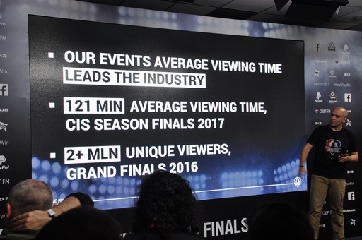 画像ギャラリー No.007のサムネイル画像 / 「World of Tanks」の世界大会決勝戦,The Grand Finals 2017のプレスカンファレンスをレポート。9.19アップデートでランク戦が実装