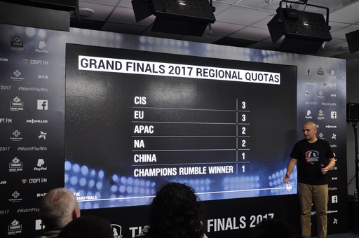 画像ギャラリー No.009のサムネイル画像 / 「World of Tanks」の世界大会決勝戦,The Grand Finals 2017のプレスカンファレンスをレポート。9.19アップデートでランク戦が実装