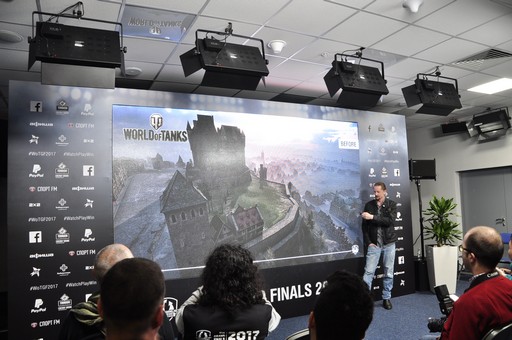 画像ギャラリー No.012のサムネイル画像 / 「World of Tanks」の世界大会決勝戦,The Grand Finals 2017のプレスカンファレンスをレポート。9.19アップデートでランク戦が実装