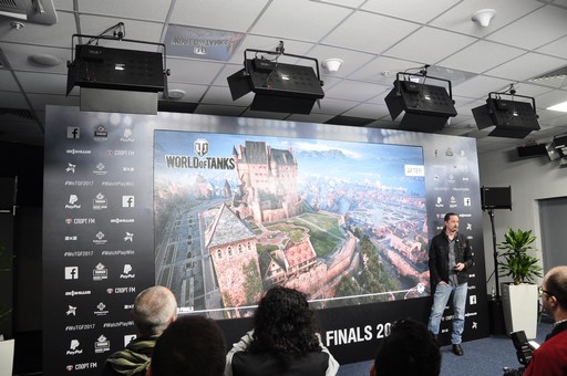 画像ギャラリー No.013のサムネイル画像 / 「World of Tanks」の世界大会決勝戦,The Grand Finals 2017のプレスカンファレンスをレポート。9.19アップデートでランク戦が実装