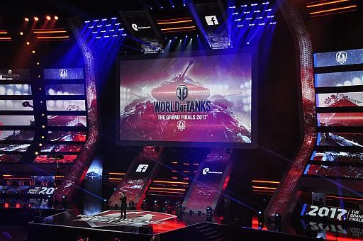 ���������꡼ No.001�Υ���ͥ������ / ��World of Tanks�פ���������The Grand Finals 2017�פη辡�郎�⥹����ǳ��š��ɥ�ޥ��å���Ÿ�������Ѥ�ꤷ�Ƥ���������θ���������줿���٥�Ȥ����ͤ��ݡ���