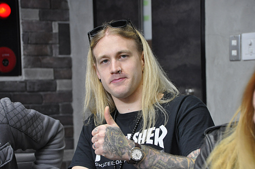 画像ギャラリー No.004のサムネイル画像 / 初の日本ツアーとなるSABATONのメンバーが,Wargaming.netとのコラボについて語った。彼らのゲーマーとしての腕前は,いかに?