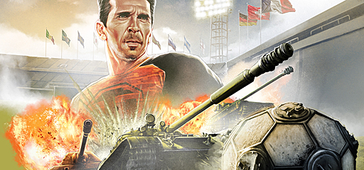 ���������꡼ No.001�Υ���ͥ������ / ��World of Tanks�פˡ֥��å����⡼�ɡפ����äƤ����������ǰ�����֥åե�������Υ����Ȥ�����