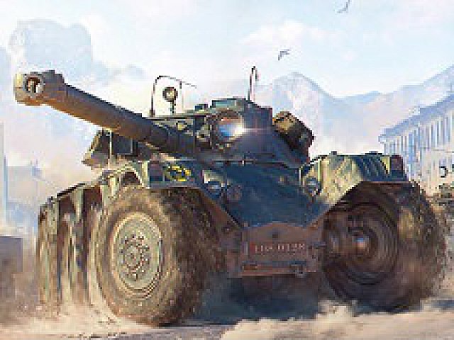 Pc版 World Of Tanks に 装輪車輌 が登場 ロックオン機能と2つの走行モードを持つ新タイプの車輌