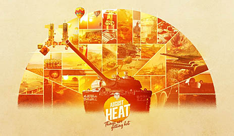 画像ギャラリー No.001のサムネイル画像 / PC版「World of Tanks」,11周年記念イベントや新たなゲームメカニズムが登場する“AUGUST HEAT”を発表