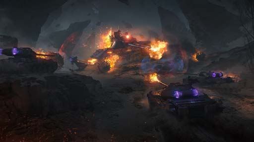 画像ギャラリー No.002のサムネイル画像 / PC版「World of Tanks」,イベント“ハロウィーン2021”が開催。「Immortal」を撃破しよう