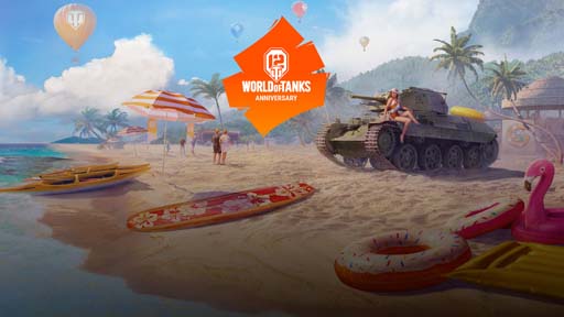 画像ギャラリー No.001のサムネイル画像 / 「World of Tanks」サービス開始12周年を記念した真夏の誕生祭がスタート。お得なアイテムをゲットしよう