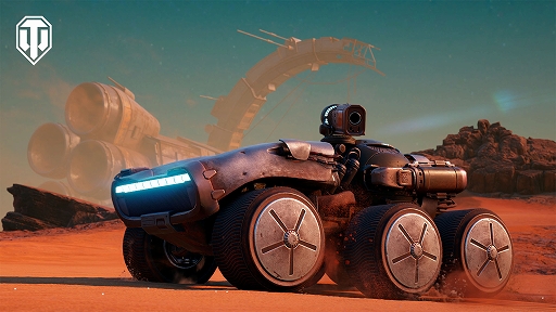画像集 No.002のサムネイル画像 / 低重力の火星で探査機に乗ってバトルを繰り広げる。PC版「World of Tanks」，期間限定モード“マーズ・パニック”を5月11日18：00より実施