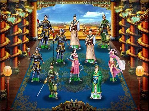 画像ギャラリー No.002のサムネイル画像 / フェリーク,三国時代を背景としたブラウザゲーム「無敵三国」をサービス中