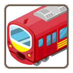 画像ギャラリー No.017のサムネイル画像 / ソーシャルゲーム「A列車で行こう for GREE」が出発進行。自分だけの街を発展させつつ,ほかのプレイヤーとの街を結ぶ列車も発車オーライできる