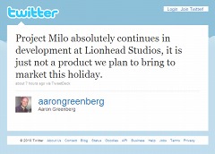 ꡼ No.002 | Lionhead StudiosMilo & Kate׳ȯμ̿ץȼΤ¸ߤϤۤܳ